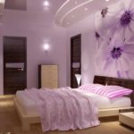 parlak bir yatak odası tarzı resim örneği