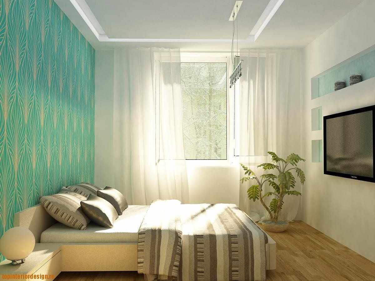 ตัวแปรของการออกแบบที่แปลกตาของห้องนอนใน Khrushchev