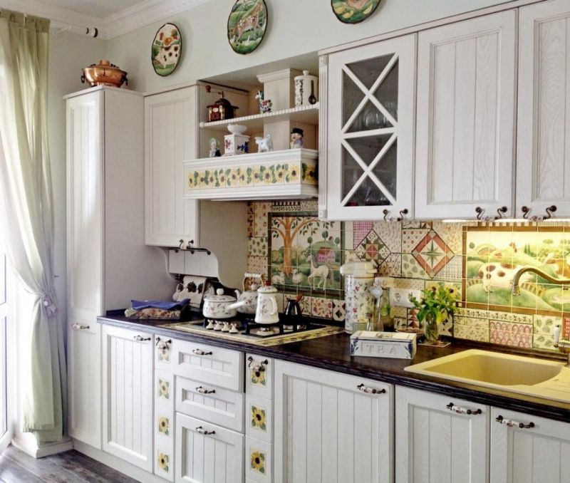kitchen with decor photo interior