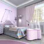 דוגמה לעיצוב חדר שינה קליל לצילום ילדה