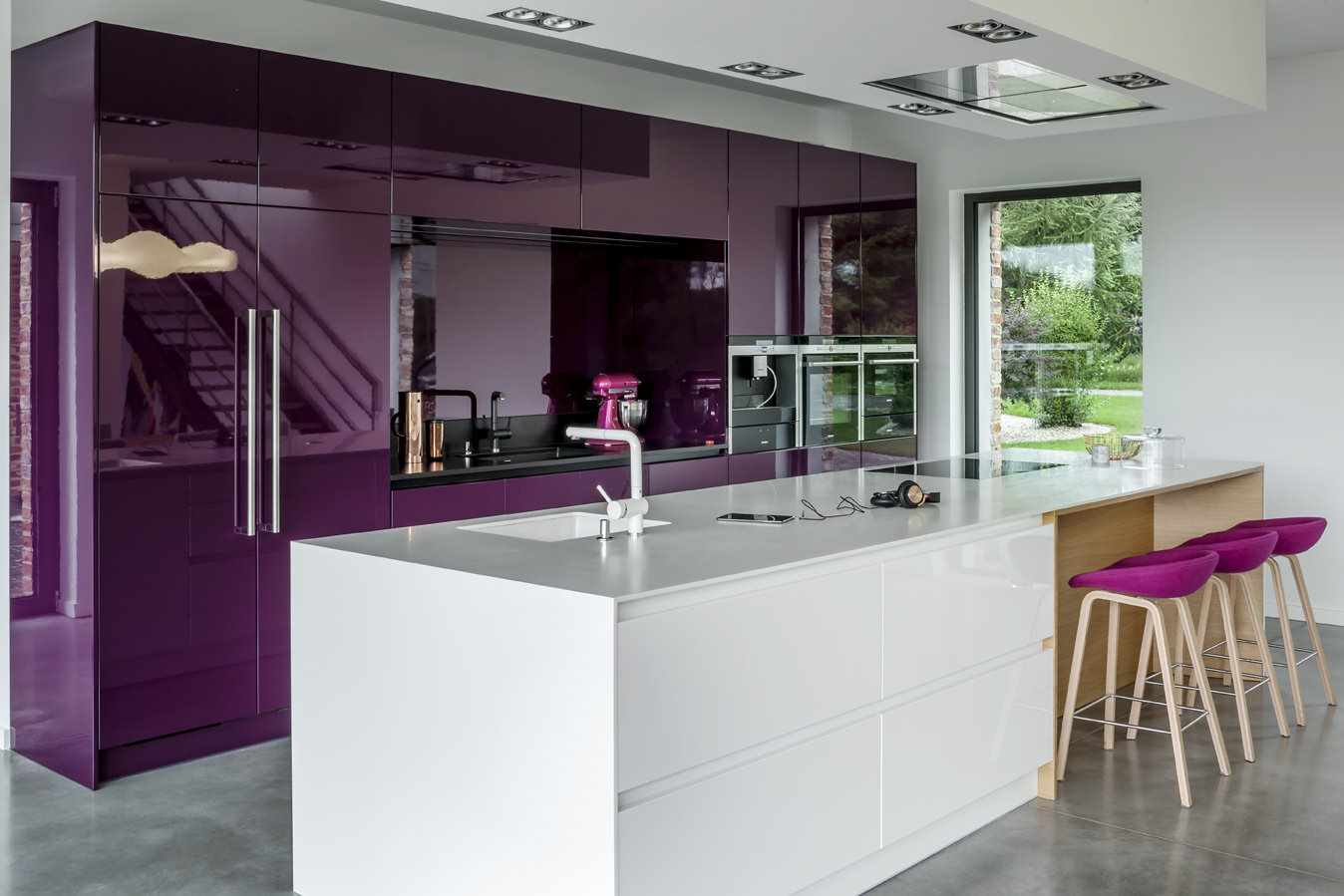 an example of an unusual kitchen design