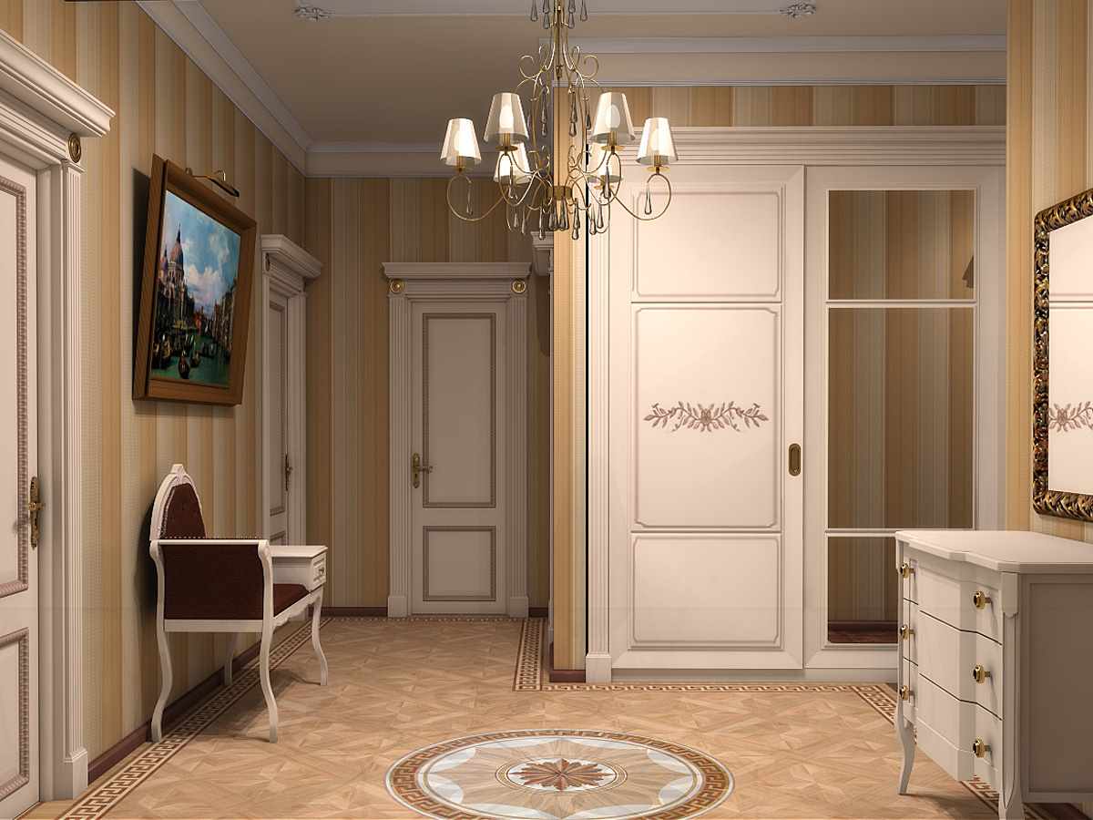 variante d'un beau design du couloir