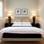 hafif tasarım seçeneği dar yatak odası resmi