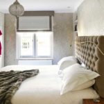 An example of a bright style bedroom 15 sq.m picture