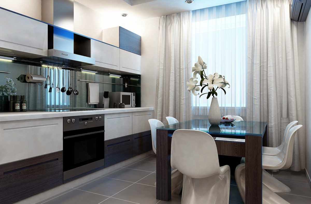 an example of a vibrant kitchen style