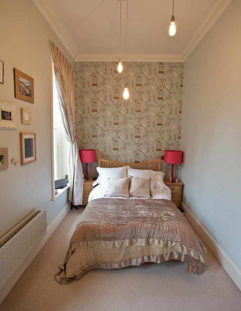 Kruşçev'de güzel bir yatak odası dekoru fikri