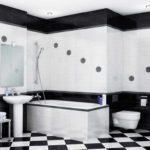 ví dụ về một thiết kế đẹp của một phòng tắm với ốp lát
