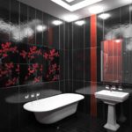 ý tưởng của một nội thất phòng tắm tươi sáng với hình ảnh ốp lát