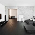 ideea de a folosi un interior frumos al unui living în stilul imaginii minimalismului