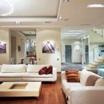foto dzīvojamās istabas gaišā stila versija 2018
