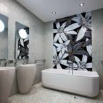 l'idée d'un beau décor de salle de bain avec carrelage