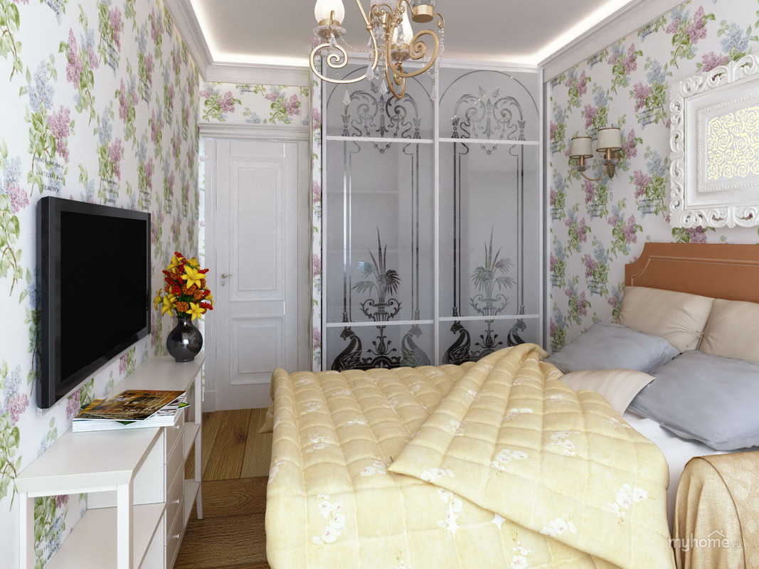 yatak odası tasarımı 11 metrekare ile dekor