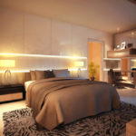 מיטת עיצוב לחדר שינה לזוגות
