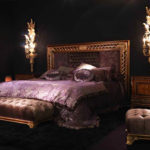 gotik tarzı yatak odası tasarımı