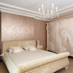 Art Nouveau yatak odası iç
