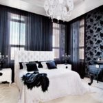 עיצוב חדרי שינה עם טפטים כהים