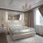 עיצוב חדר שינה ניאו-קלאסי