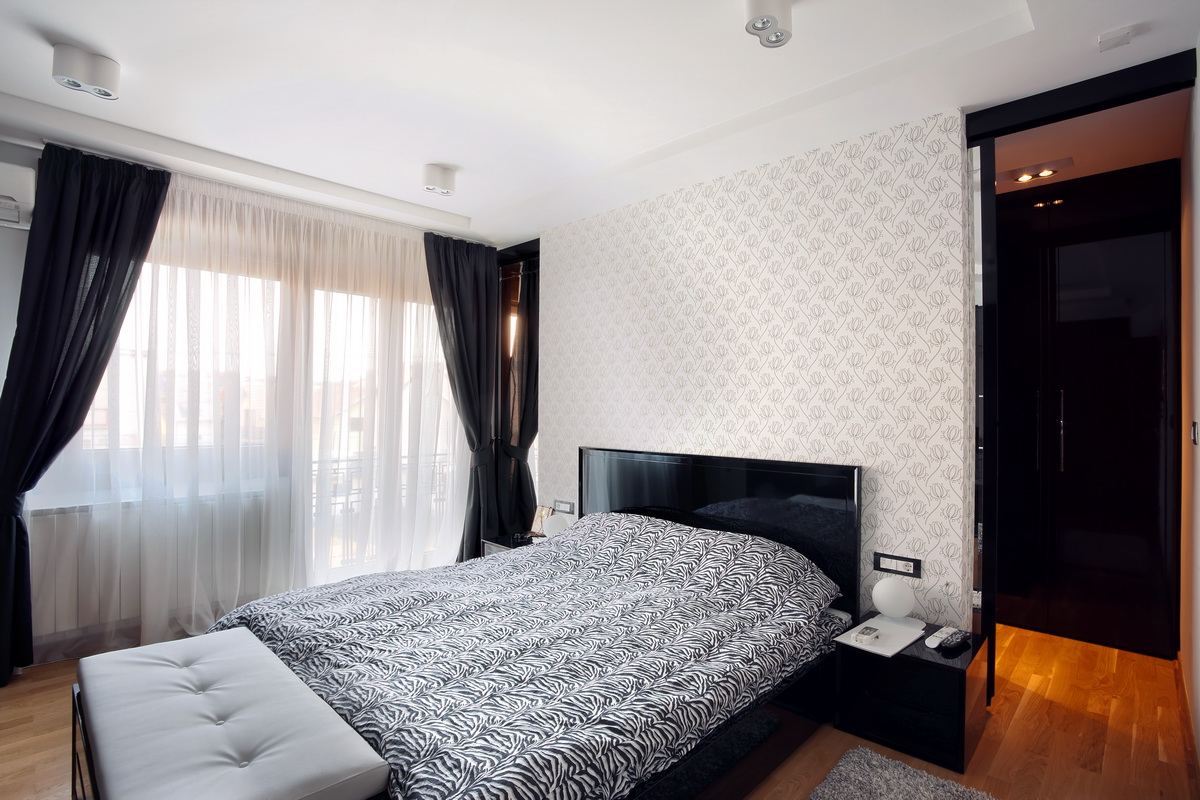 modern yatak odası tasarımı 11 metrekare