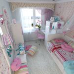 Cameră mică pentru fiica iubită