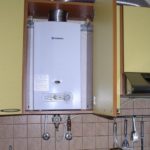 Dulap pentru încălzitor automat de apă cu gaz