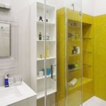 Storage system in the bathroom