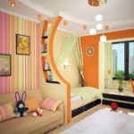 צבע כתום בעיצוב חדר הילדים