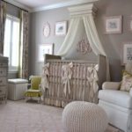 Provence tarzı bebek odası