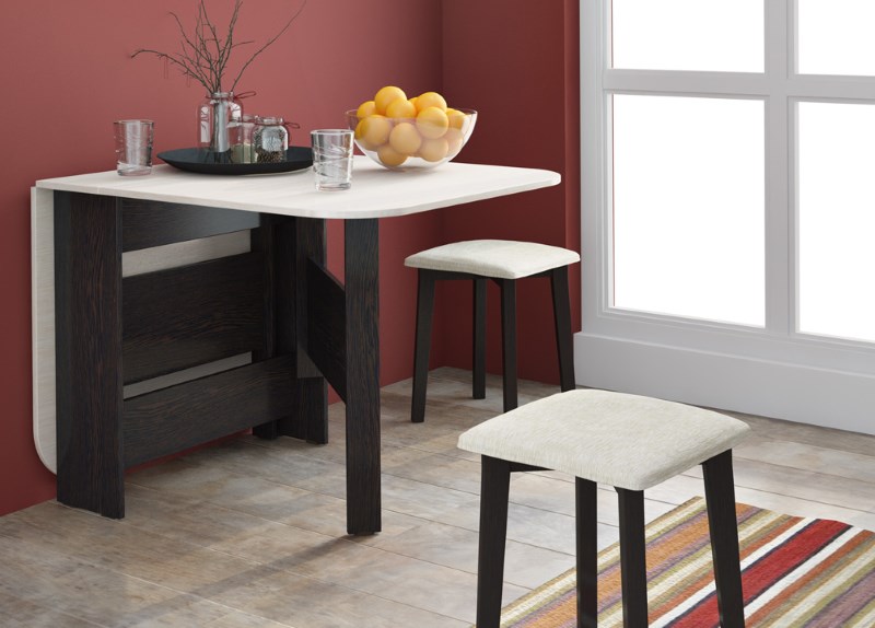 Folding dining table for small kitchen