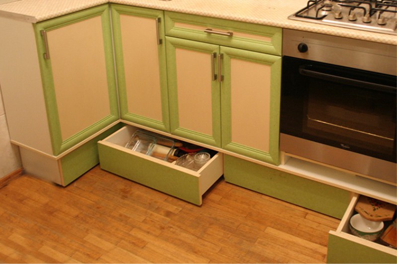 Çekmeceli mutfak mobilyaları