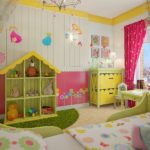 Conception d'une chambre avec mobilier enfant