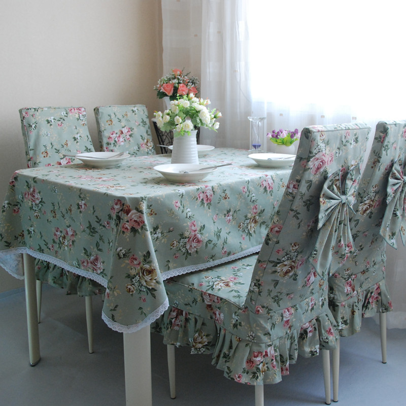 Mutfak sandalyeleri üzerinde çiçek Tekstil