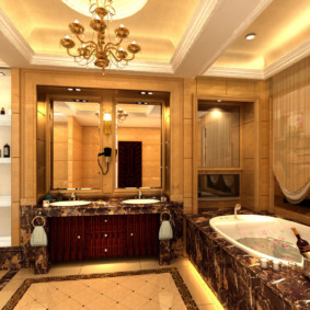 Thiết kế phòng tắm theo phong cách Art Deco