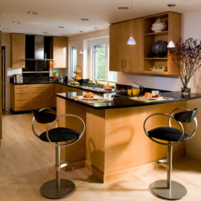 scaune de bar pentru idei de design de bucătărie