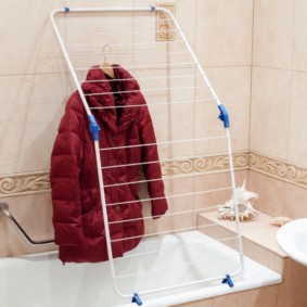 banyo fotoğraf iç elbise kurutma makinesi