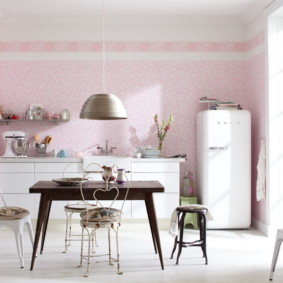 mutfak tasarım fikirleri duvar rengi