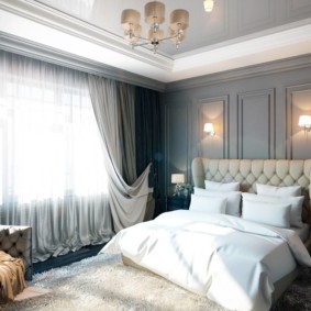neoklasik yatak odası tavan