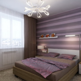 idées de décoration de chambre violette