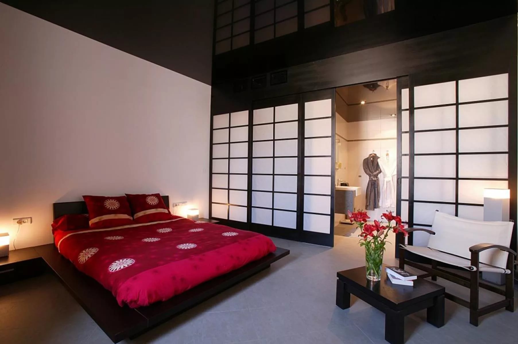 الداخلية لغرفة النوم بواسطة فنغ شوي ديكور الصورة