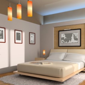 feng shui yatak odası iç tasarım fikirleri