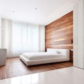 dormitor în stil minimalism
