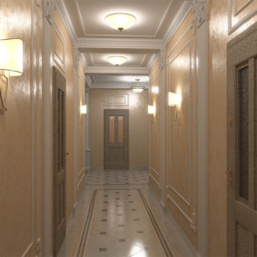 koridor aydınlatma fotoğraf