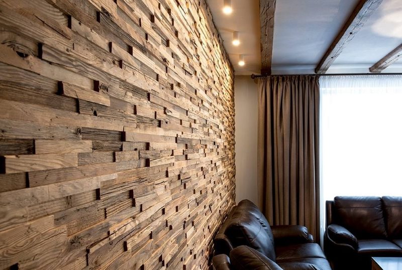 Decorațiuni de perete din sufragerie din lemn masiv