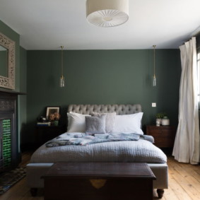 yatak odası 2019 dekor fotoğraf için perdeler