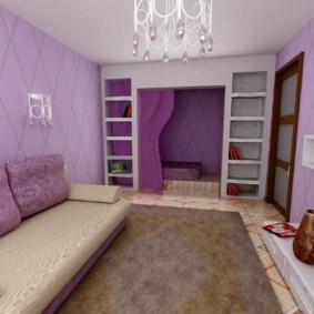 أفكار تصميم غرفة نوم أرجواني