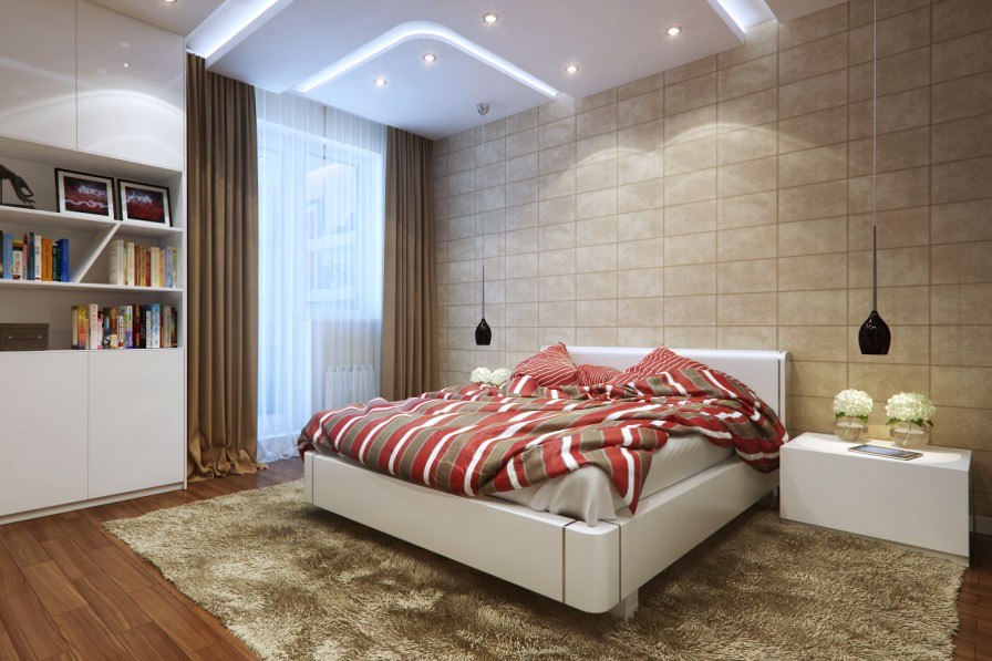 Art Nouveau yatak odası tasarımı