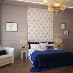 Art Deco yatak odası iç fotoğraf