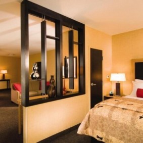 yatak odası-oturma odası 18 metrekare tasarım fotoğraf
