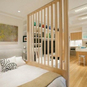 yatak odası-oturma odası 18 metrekare tasarım fikirleri