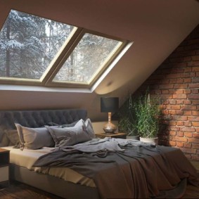 רעיונות לחדר שינה בעליית גג