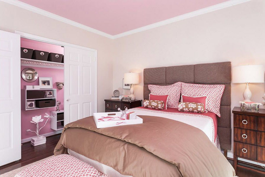 kahverengi yatak odası fotoğraf dekor